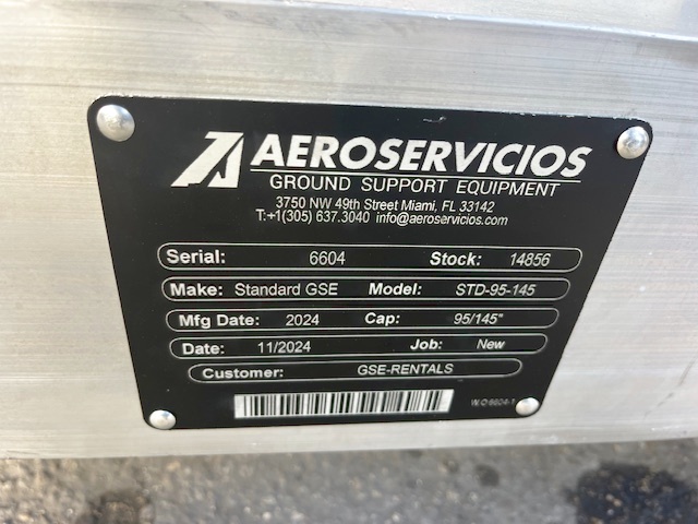 Passenger Stair Towable Standard GSE STD-95-145 2024