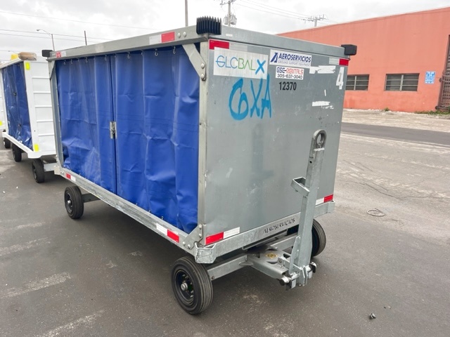 Baggage Carts Closed Iscar BCL-8 Galvanized 2022