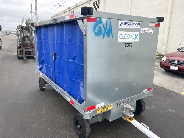 Baggage Carts Closed Iscar BCL-8 Galvanized 2022