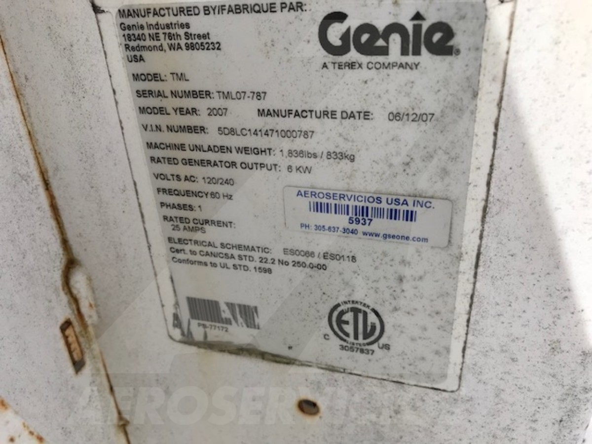 Light Tower Genie TML-4000N
