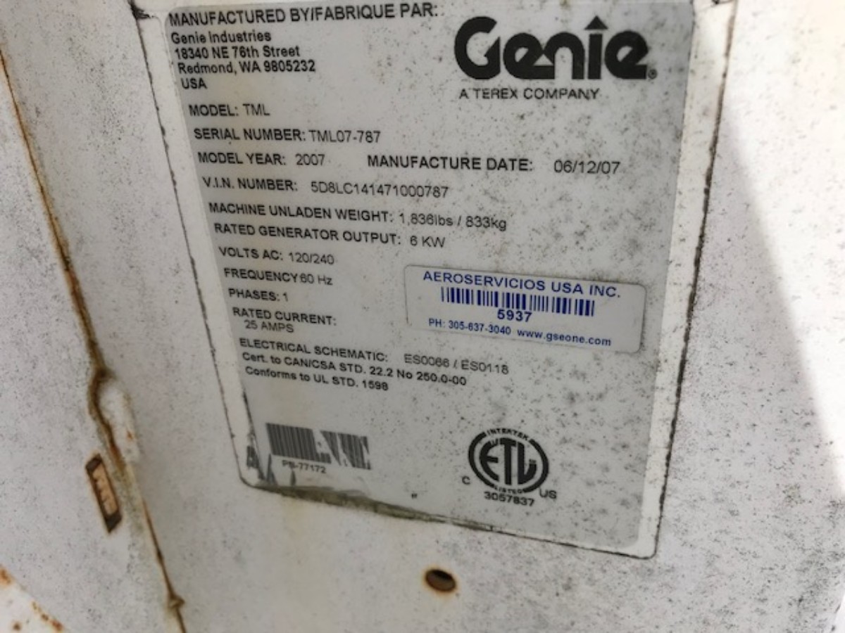 Light Tower Genie TML-4000N