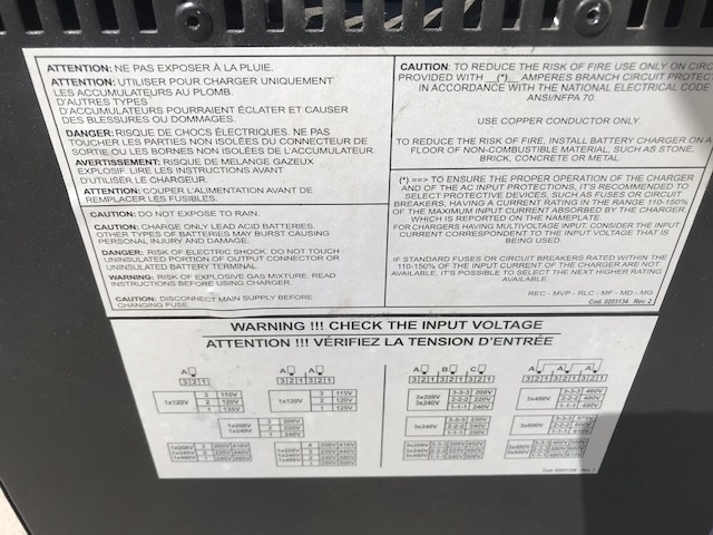 Battery Charger Eagletronic EP 4803- 240 V