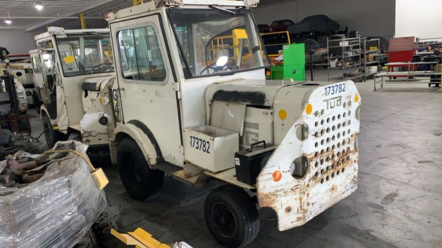 Baggage Tractor Tug MA-50 Cab