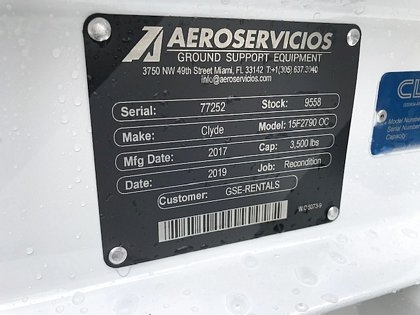 2017 LD3 Clyde 15F2790- Open Caster