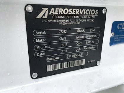 2017 LD3 Clyde 15F2790- Open Caster