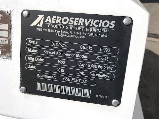 Baggage Tractor S&S BT-345