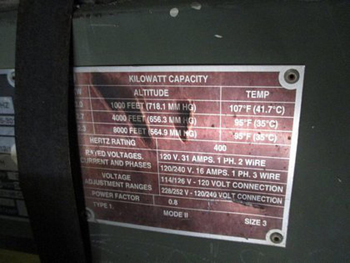 Generator Fermont MEP-831A