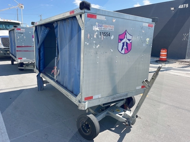 Baggage Carts Closed Iscar BCL-8 Galvanized 2023