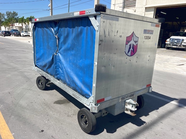 Baggage Carts Closed Iscar BCL-8 Galvanized 2023