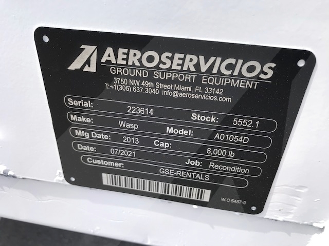 Baggage Cart Wasp A01054D