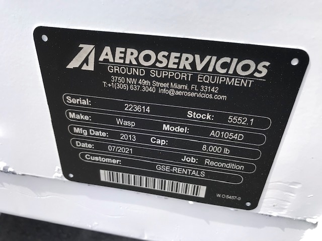 Baggage Cart Wasp A01054D