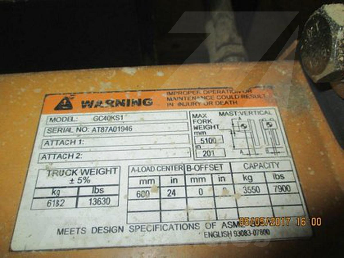 N/A Caterpillar GC40KS1