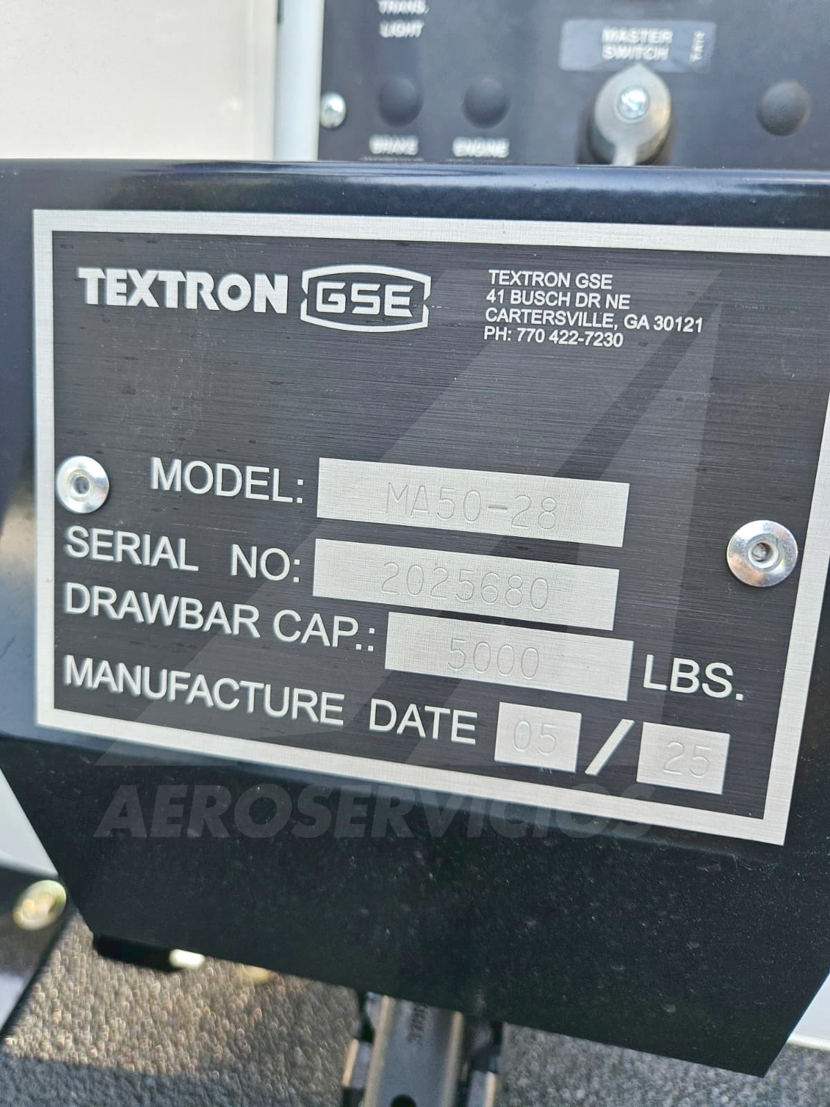 Baggage Tractor Tug MA50-28 2025