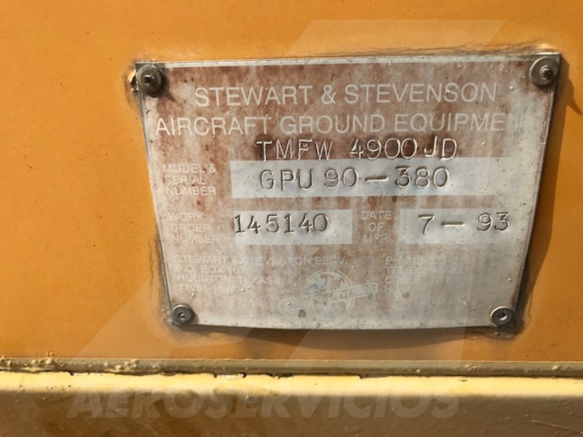 Ground Power Unit S&S TMFW-4900 JD