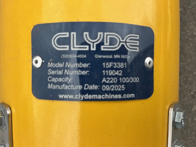 Tow Bar Clyde 15F3381 2025