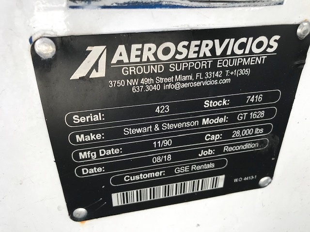 Push Back Tractor S&S GT-1628