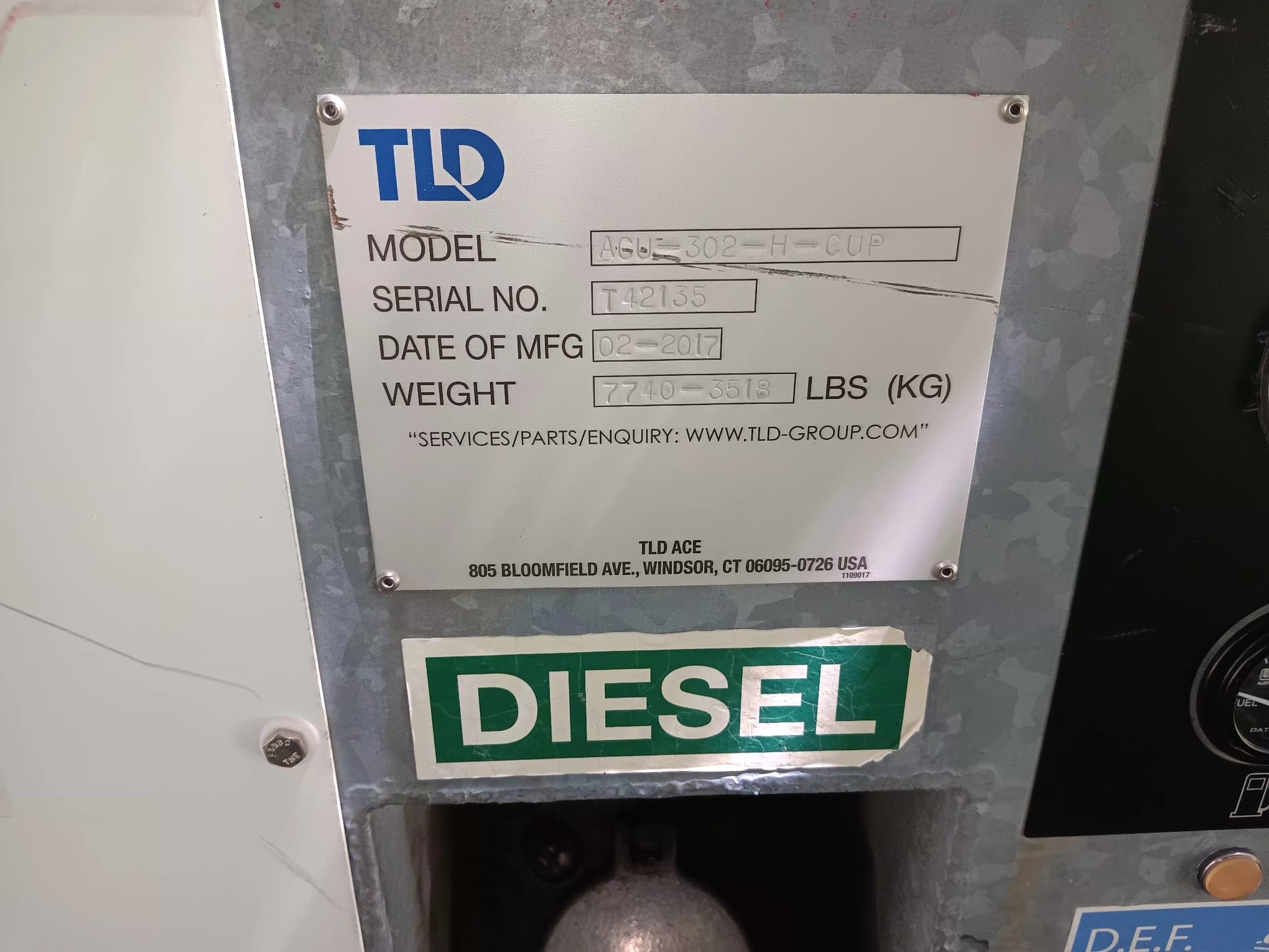 Air Conditioning Unit TLD ACE 302 H-CUP - 24 Tons