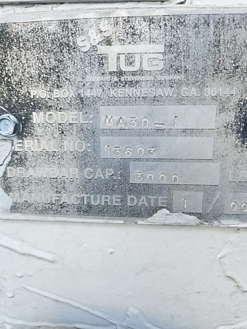 Baggage Tractor Tug MA-30