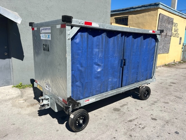Baggage Carts Closed Iscar BCL-8 Galvanized 2021