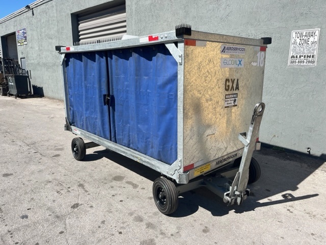 Baggage Carts Closed Iscar BCL-8 Galvanized 2021