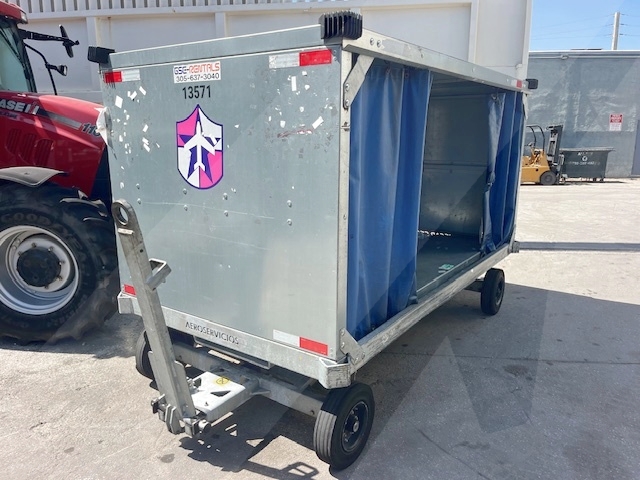 Baggage Carts Closed Iscar BCL-8 Galvanized 2023