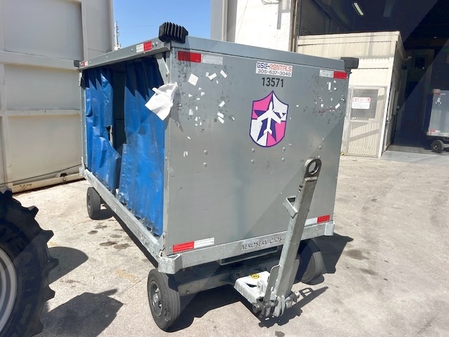 Baggage Carts Closed Iscar BCL-8 Galvanized 2023