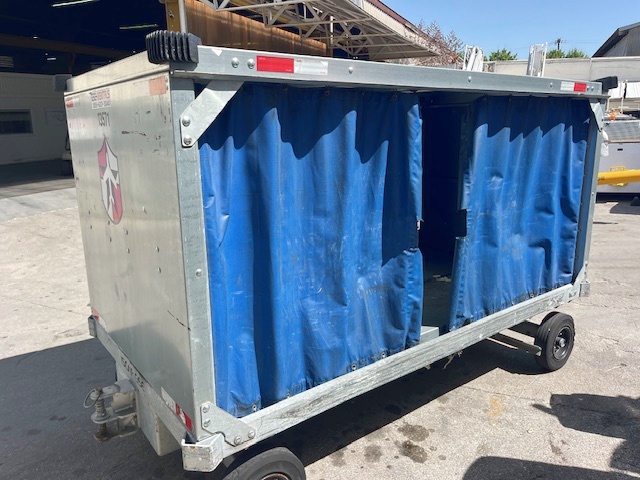 Baggage Carts Closed Iscar BCL-8 Galvanized 2023