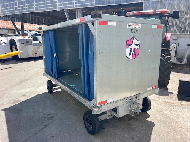 Baggage Carts Closed Iscar BCL-8 Galvanized 2023