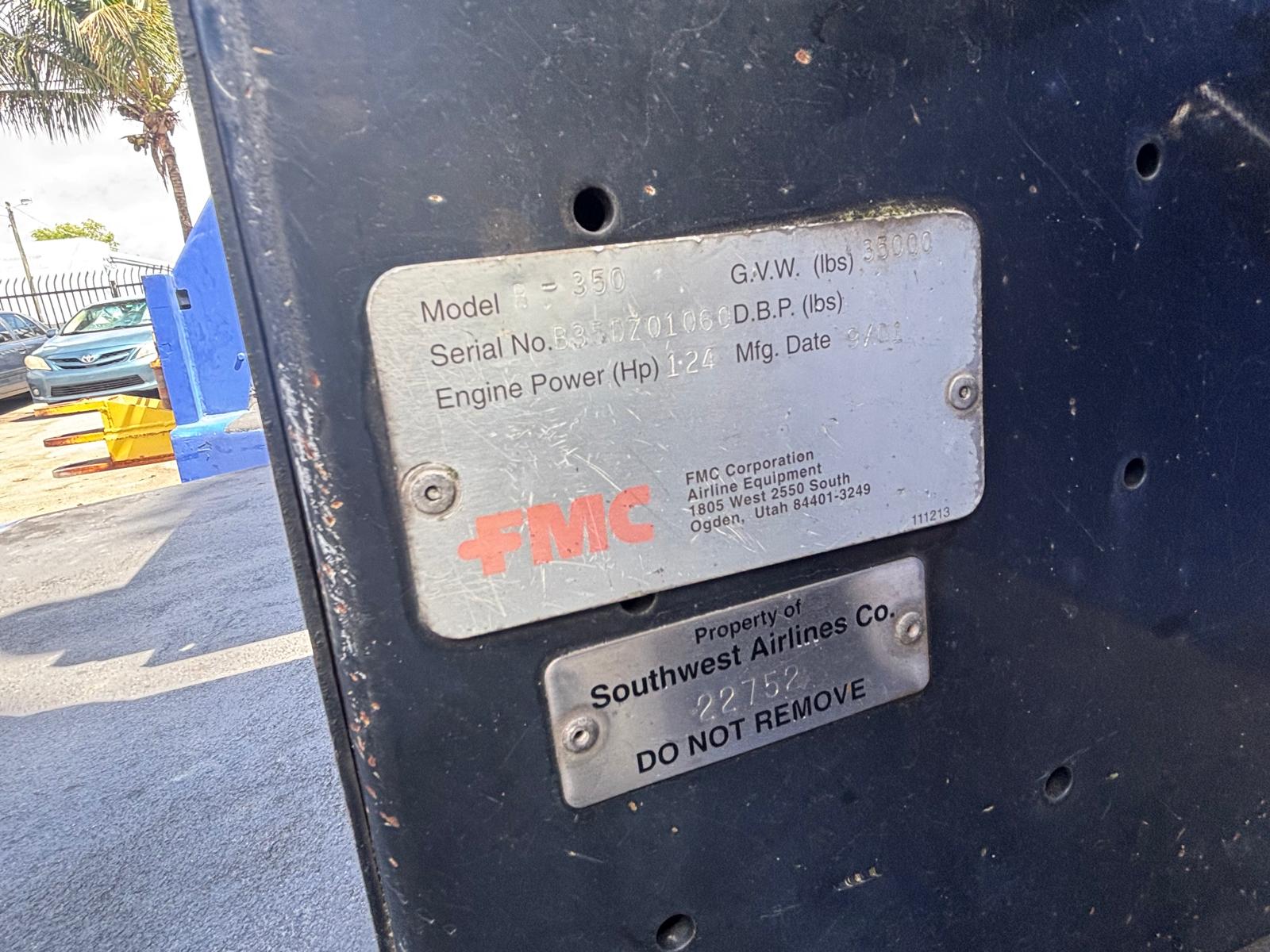 Push Back Tractor FMC B-350