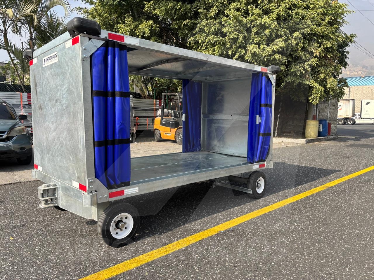 Baggage Carts Closed STD-BCC-4 2025