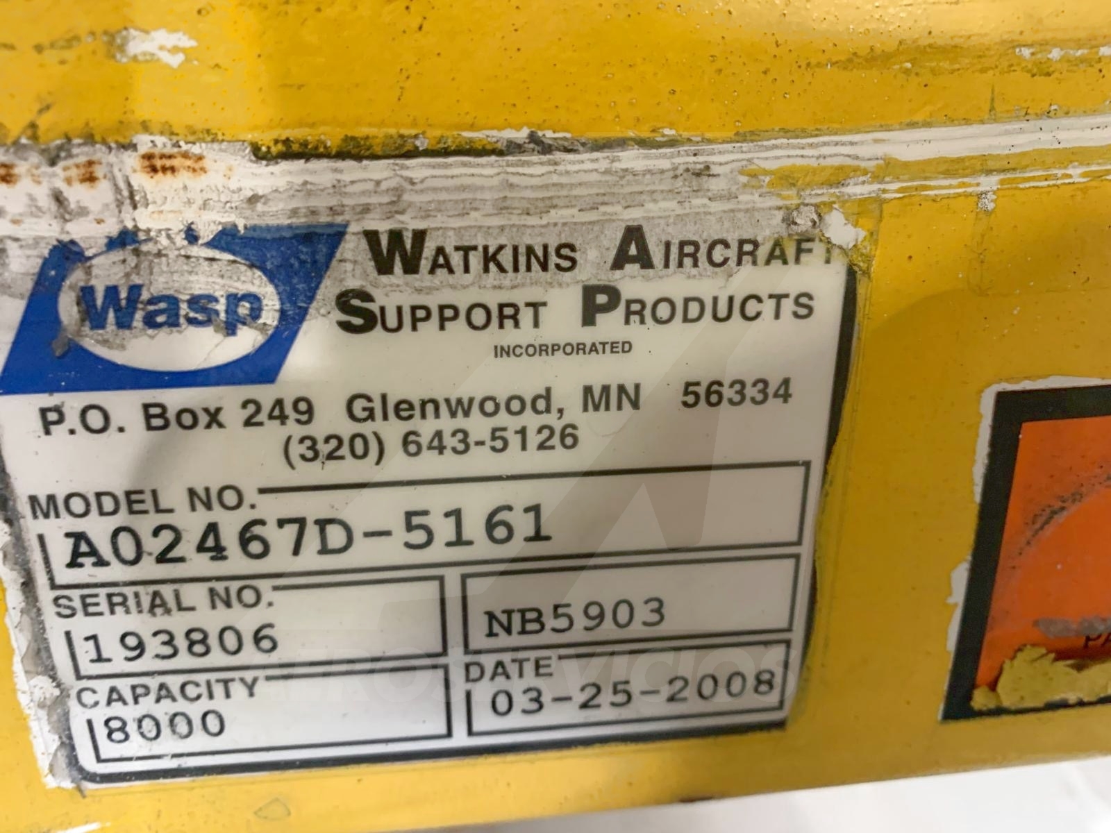 Baggage Carts Open Wasp A02467D-5161