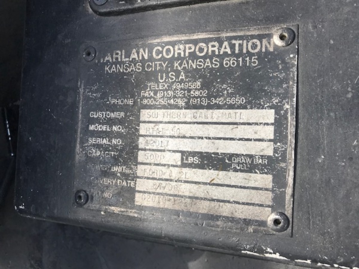 Baggage Tractor Harlan HTA-50