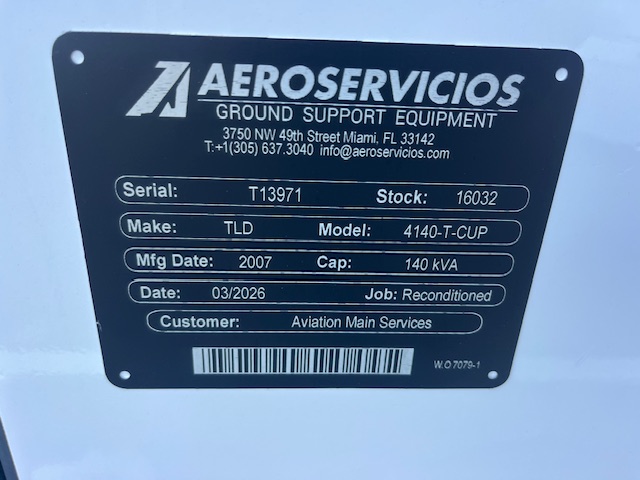 Ground Power Unit TLD 4140-T-CUP