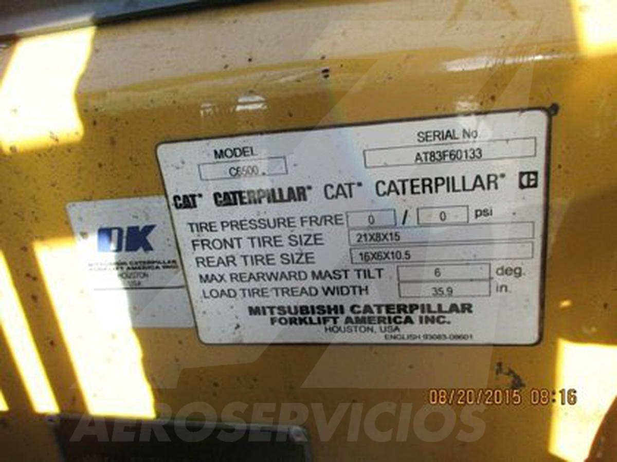2007 Caterpillar C6500
