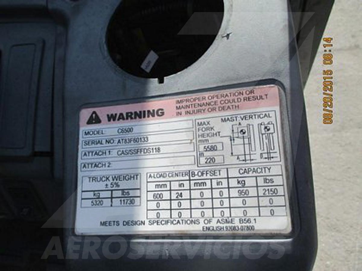 2007 Caterpillar C6500