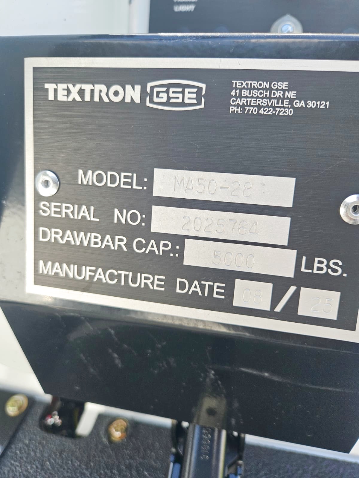 Baggage Tractor Tug MA50-28 2025