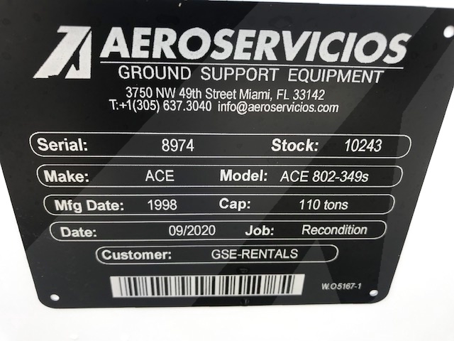 Air Conditioning Unit ACE-802-349s - 110 Tons