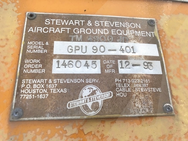 Ground Power Unit S&S TM-4900 JD