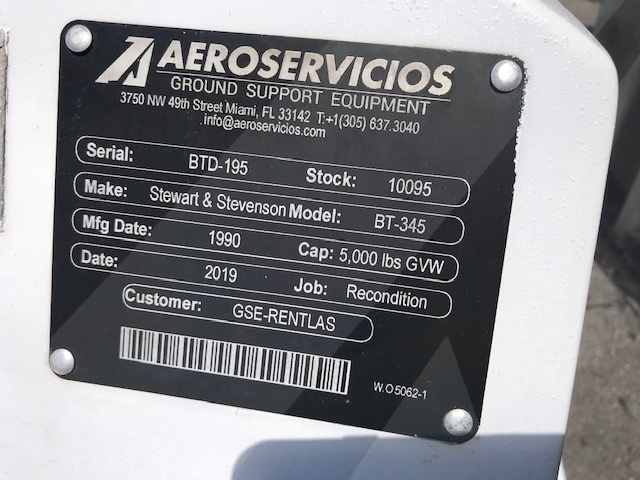 Baggage Tractor S&S BT-345