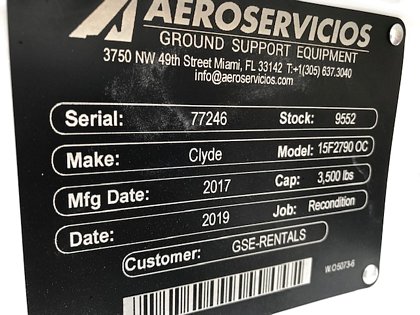 Dollies LD3 15F2790- Open Caster