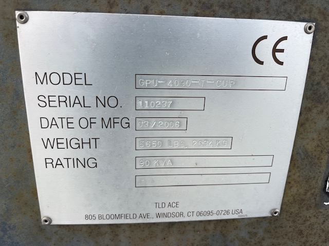 Ground Power Unit TLD 4090-T-CUP