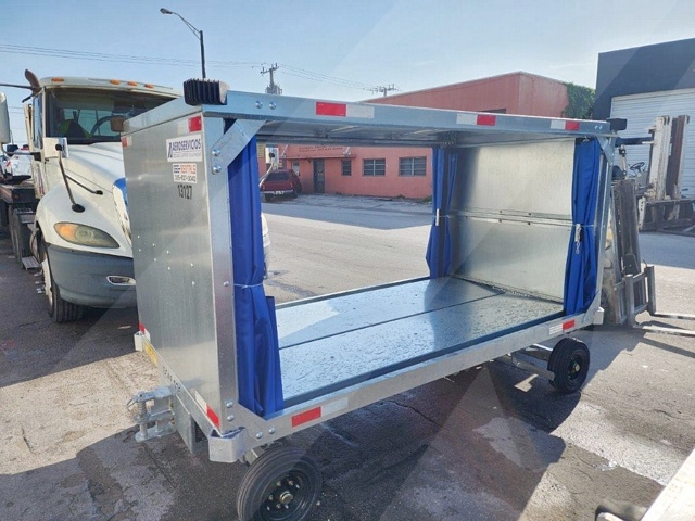 Baggage Carts Closed Iscar BCL-8 Galvanized 2023