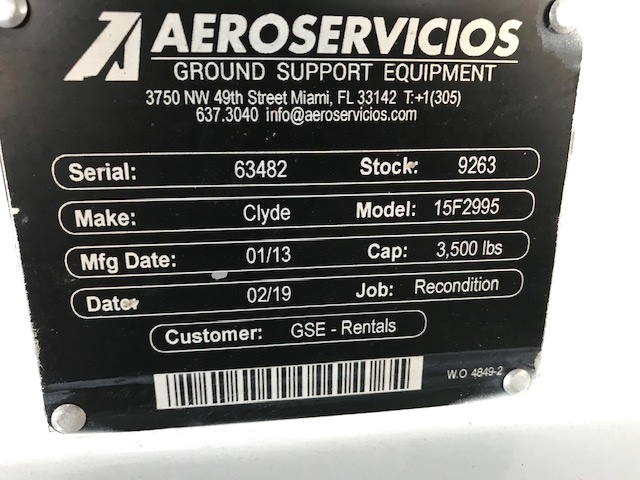 Dollies LD3 Clyde 15F2995 Roller Deck-4 Wheel Steering
