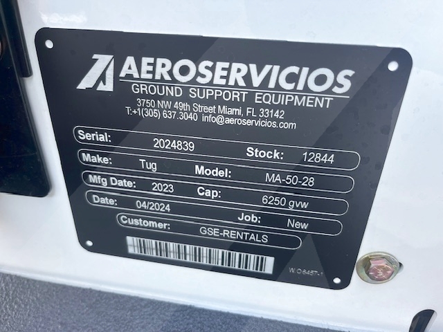 Baggage Tractor  Tug MA50-28 2023