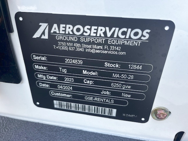 Baggage Tractor  Tug MA50-28 2023