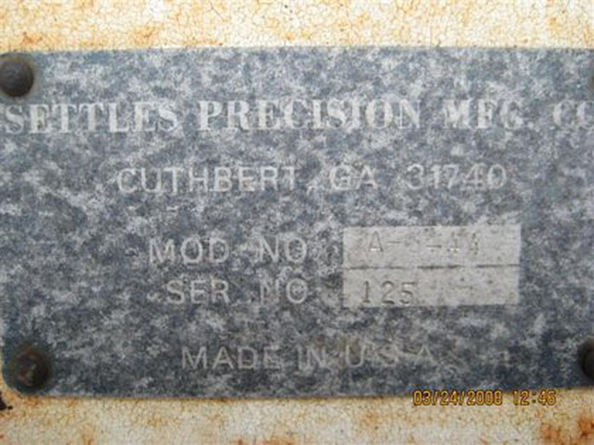 Tow Bar Settles Precision Mfg. A-3-44 No-head