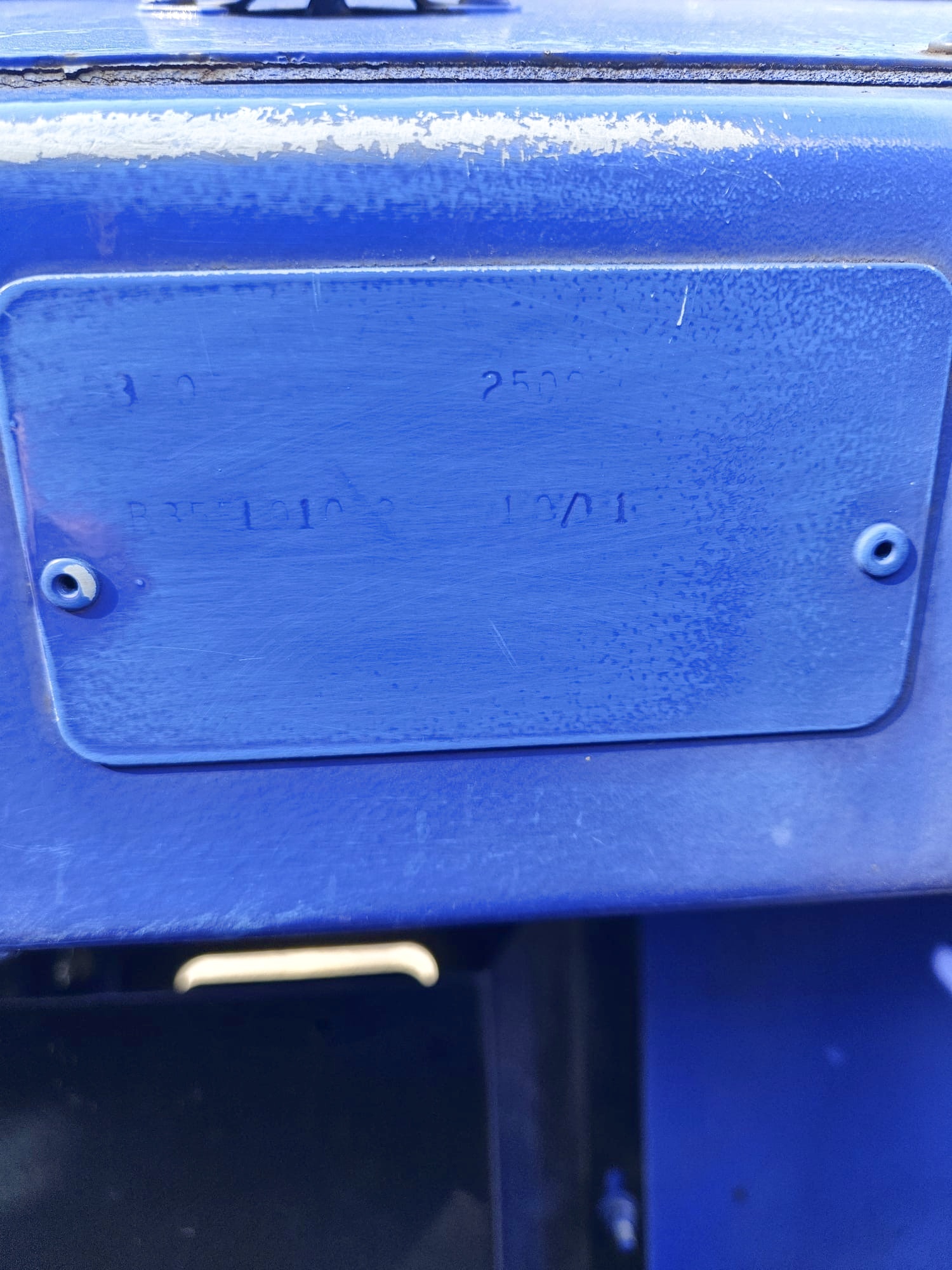 Push Back Tractor FMC B350E