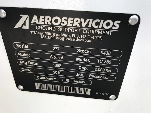 Belt Loader Wollard TC-888