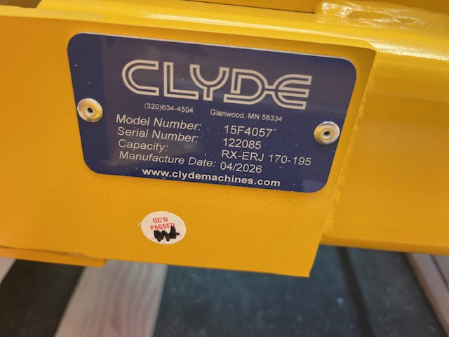 Tow Bar Clyde 15F4057 - ERJ 170/75/90/95
