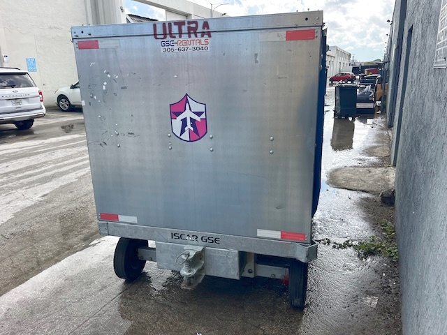 Baggage Carts Closed Iscar BCL-8 Galvanized 2023